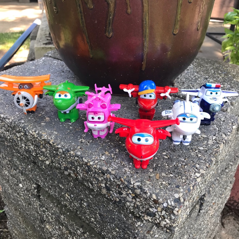 Super Wings Figurines Transformable